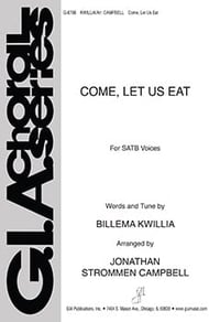 Come, Let Us Eat SATB choral sheet music cover Thumbnail